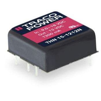 DC/DC Converter Isolated 3.3V 15W TRACO POWER