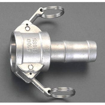 3/4” /19mm カップリング式ホースステム(ステンレス製) エスコ