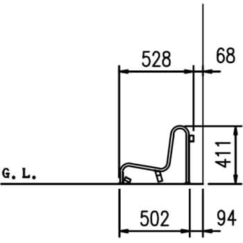 独立式サイクルスタンド(CS-GU型)