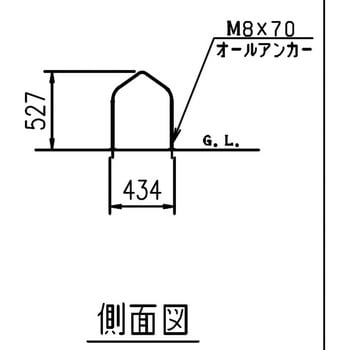 独立式サイクルスタンド(CS-M型) ダイケン