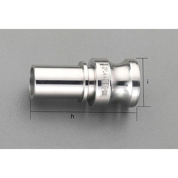 1”  /25mm ホース用プラグ(ステンレス製) エスコ
