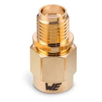 64403203111000 Coaxial Adaptor SMA Plug - SMA Jack Stra WURTH ELEKTRONIK 49938526