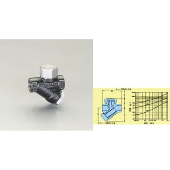 1/2” スチームトラップ エスコ