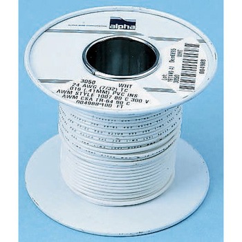 Alpha Wire PVCケーブル 燈 30m 24 AWG ALPHA