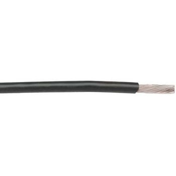 Alpha Wire フッ素樹脂ケーブル 黒  導体材質：銀めっき銅線 30m 22 AWG ALPHA