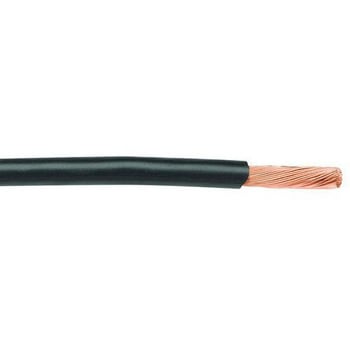 Alpha Wire フッ素樹脂ケーブル 黒  導体材質：銀めっき銅線 30m 24 AWG ALPHA
