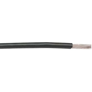Alpha Wire フッ素樹脂ケーブル 黒  導体材質：銀めっき銅線 30m 24 AWG ALPHA