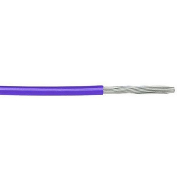Alpha Wire フッ素樹脂ケーブル   導体材質：銀めっき銅線 30m 22 AWG Premium シリーズ ALPHA