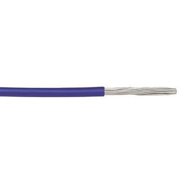 Alpha Wire フッ素樹脂ケーブル 青  導体材質：銀めっき銅線 30m 24 AWG ALPHA