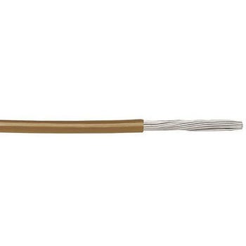 Alpha Wire フッ素樹脂ケーブル 茶  導体材質：銀めっき銅線 30m 22 AWG ALPHA