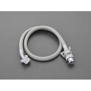1.0m 洗濯機用ホース(ストッパー付) エスコ