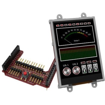 SK-32PTU-AR 4D Systems 3.2�C���` TFT �t���f�B�X�v���C 240 x 320 Arduino �p �^�b�`�p�l�� ��R�� 4D SYSTEMS 49945657