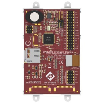 4D Systems 3.5インチ TFT 液晶ディスプレイ 480 x 320 タッチパネル 抵抗性 4D SYSTEMS