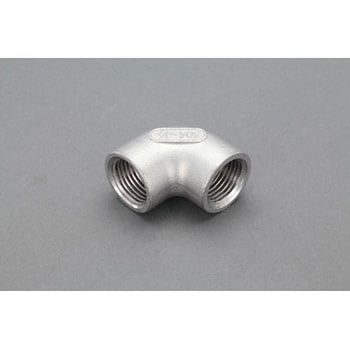 Rc 3/8”xRc 3/8” エルボ(ステンレス製) エスコ
