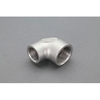 Rc 3/4”xRc 3/8” 異径エルボ(ステンレス製) エスコ