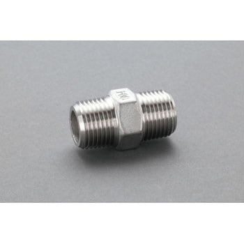 R 1/8”  ニップル(ステンレス製) エスコ