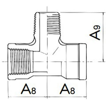 Rc×R×Rc サービスチーズ(ステンレス製) - エスコ