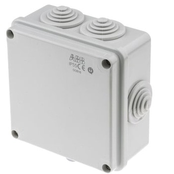 ABB ジャンクションボックス 熱可塑性 グレー  IP55 ABB