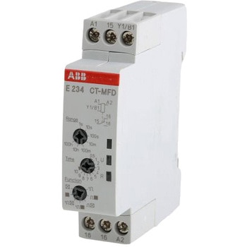ABB タイマー リレー オンディレー マルチ動作  DINレール ABB