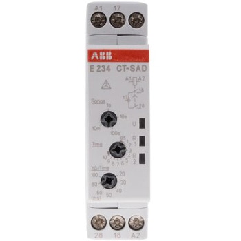 ABB タイマー リレー スターデルタ シングル動作  DINレール ABB