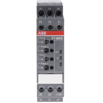 ABB タイマー リレー マルチ動作  DINレール ABB