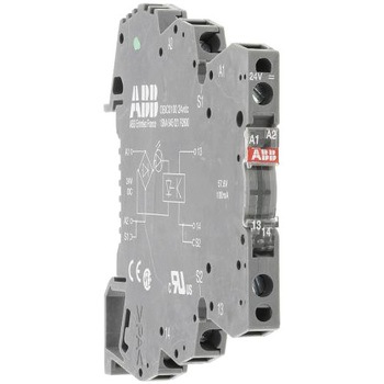 ABB リレーインターフェイス オプト出力 24 V 4 mA DINレール ABB