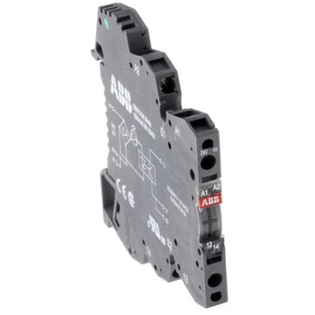 ABB リレーインターフェイス オプト出力 24 V 5.4 mA DINレール ABB