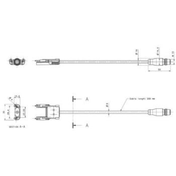 ABB レシーバケーブル Orion1拡張 ABB