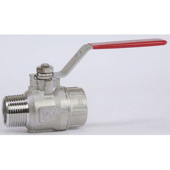R 1/2”xRc1/2” ボールバルブ(ステンレス製) エスコ