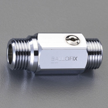 R 1/2”xR 1/2” ミニボールバルブ(ニップル型) エスコ