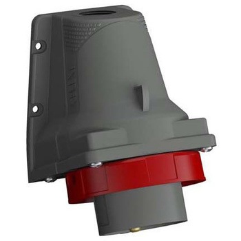 ABB 電源コネクタ (産業用コネクタ ) Easy & Safeシリーズ ウォールマウント プラグ 赤 ABB