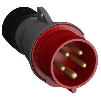 ABB 電源コネクタ (産業用コネクタ ) Easy & Safeシリーズ ケーブルマウント プラグ 赤 ABB