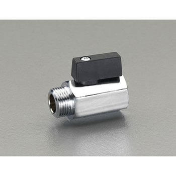 G 1/4”xG 1/4” ミニボールバルブ エスコ