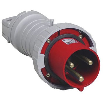 ABB 電源コネクタ (産業用コネクタ ) Tough & Safeシリーズ ケーブルマウント プラグ 赤 ABB