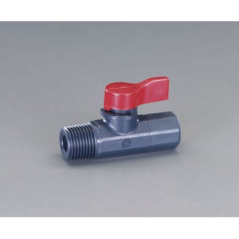 1/2”x1/4” ラブコック(雄ねじ-雌ねじ) エスコ