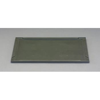 657x446x17mm/折畳コンテナ用ふた(OD色) エスコ