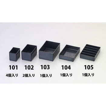 79x109x24mm パーツケーストレー(ESD) エスコ