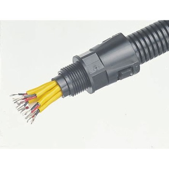 Adaptaflex コンジット 90° エルボー 黒 ナイロン 66 ADAPTAFLEX