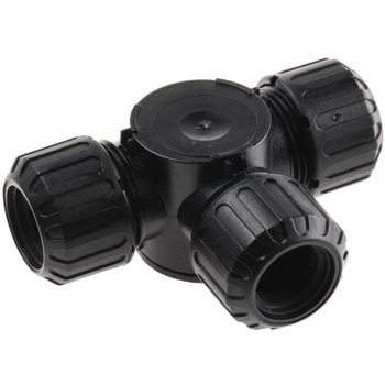 Adaptaflex コンジット T ピース 黒 ナイロン 66 ADAPTAFLEX