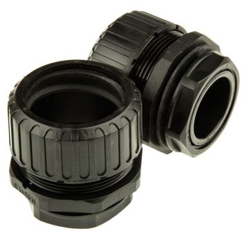 Adaptaflex コンジット ストレート 黒 ナイロン 66 ADAPTAFLEX