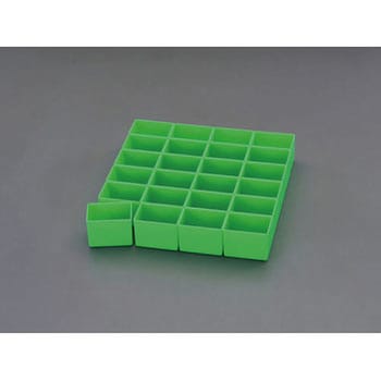 70x49x53mm パーツケース小皿(24個) エスコ
