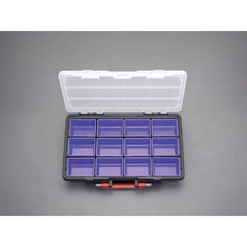 447x293x85mm パーツケース(トレー付) エスコ
