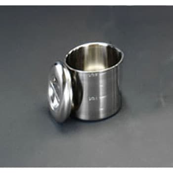 Φ180x180mm/4.5L ポット(メモリ付/ステンレス製) エスコ