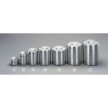 Φ104x71mm/0.55L 容 器(ステンレス製) エスコ