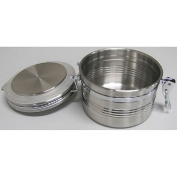 127x125mm/1.15L 密閉容器(ステンレス製) エスコ