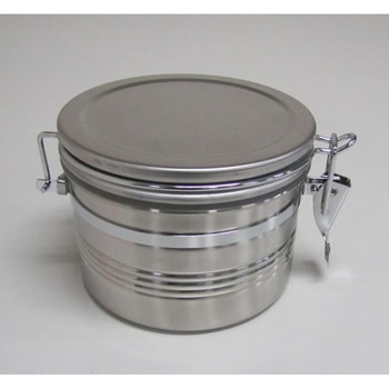 127x125mm/1.15L 密閉容器(ステンレス製) エスコ