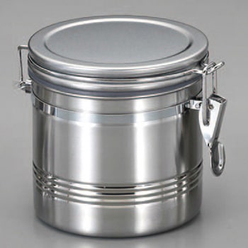 127x155mm/1.50L 密閉容器(ステンレス製) エスコ