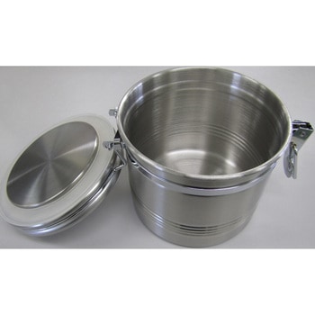 127x155mm/1.50L 密閉容器(ステンレス製) エスコ