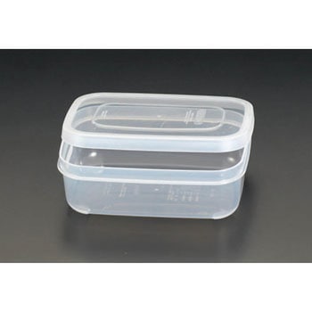 124x177x60mm/0.92L 保存容器 エスコ