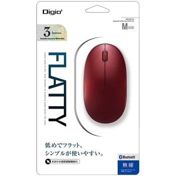 Bluetooth 3ボタンBlue LEDマウス ナカバヤシ